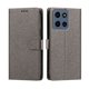 thumbnail image 2 of Cartera para Motorola Moto G Play 2026 con Bolsillo de Tarjetas, Gris, 2 of 6
