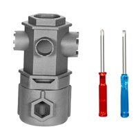 Magideal - Juego De Herramientas De Llave Para Grifo, Juego De Llaves Para Lavabo, Versátil, Portátil, Para Instalación Debajo Del Fregadero, Llave De Reparación