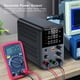 thumbnail image 2 of Fuente de alimentación DC NANKADF variable 30V 10A con USB negra, 2 of 9