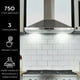 thumbnail image 5 of Campana De Pared Conic 90 Cm 750 M3/h, 5 of 6