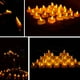thumbnail image 2 of Lámpara de té sin llama parpadeante a pilas con forma de vela, estable y decorativa., 2 of 8