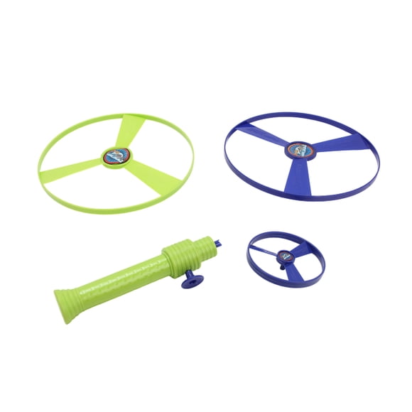 Lanzador Disco Volador Y Helices - Kptoys