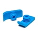 thumbnail image 2 of Suministros médicos Lumex de Walker Glide para 1 persona, Walker Blue, 2 of 2