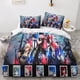 thumbnail image 2 of Fairy Tail Bedding Set with Duvet Cover 3D Duvet Cover and Pillowcases Microfiber with Zipper Closure 3 Pcs for Single or Double Bed, 2 of 3