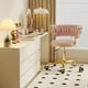 thumbnail image 2 of Silla Oficina Queen Velvet Gold - Negro, 2 of 2