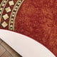 thumbnail image 3 of Alfombra Redonda Rojo Antideslizante 150x150 Cm Con Goma, 3 of 3