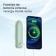thumbnail image 4 of Mini Ventilador Recargable 3 en 1 Verde Claro Ozu, 4 of 7