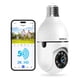 thumbnail image 1 of Bombilla de seguridad para cámara WESECUU 2K 5G WiFi Outdoor Alexa, 1 of 8