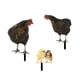 thumbnail image 2 of Estatua De Animal De Pollo, Estacas, Letrero De Pollo, Estatua De Jardín Para Porche Y Patio, 4 Uds., 2 of 5