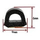 thumbnail image 2 of Burlete Cinta 10mts Aislante Térmico Adhesivo Puerta Ventana negro, 2 of 5