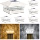 thumbnail image 1 of Luces solares para tapa de poste JOFIOS 16 LED impermeables - paquete de 6, 1 of 6