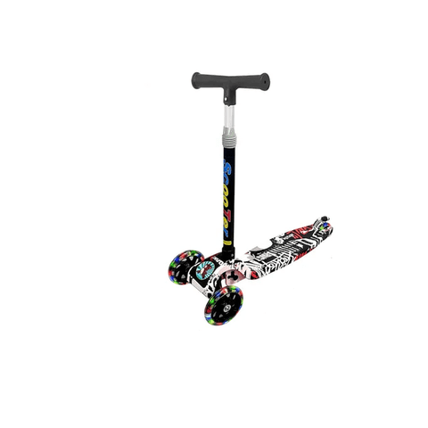 Genérico - Monopatin Scooter Ruedas Luz Led Multicolor