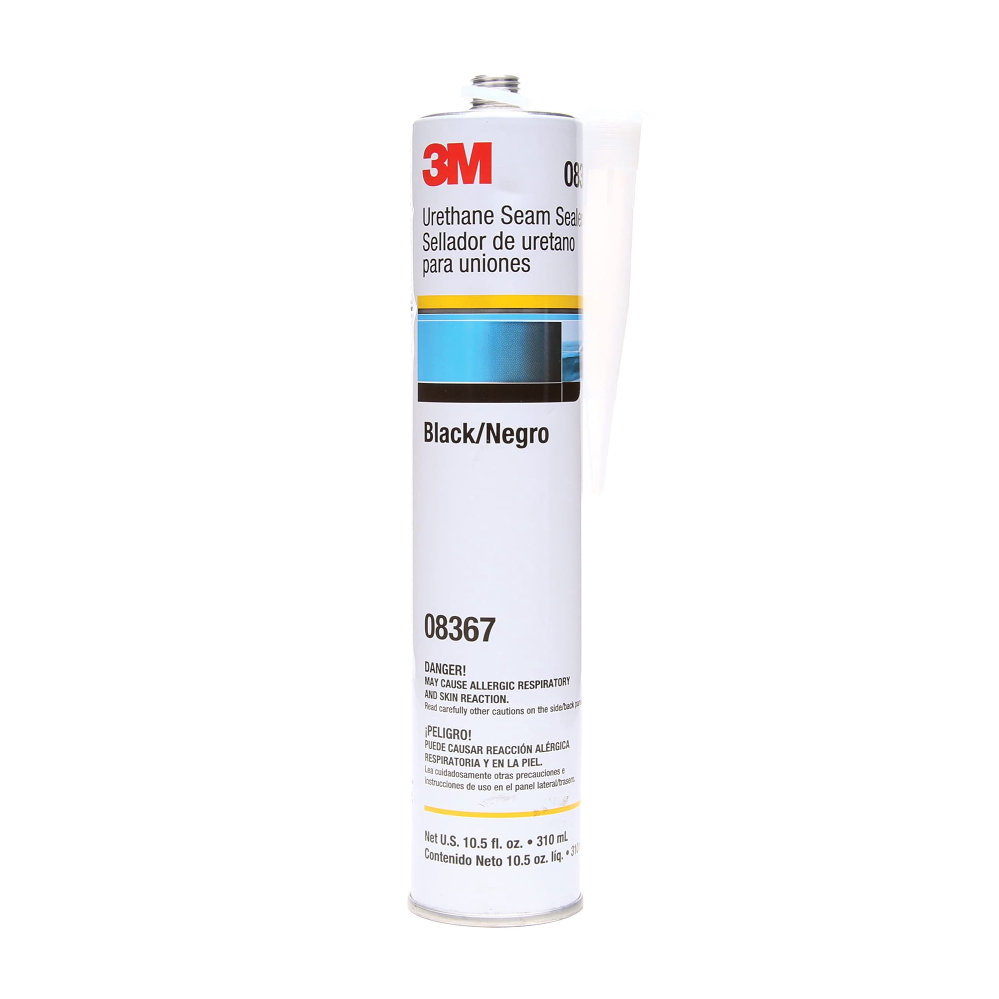 Cartucho Seam Sealer 3m 08367 Negro Con Alto Contenido De Sólidos De 310 Ml