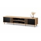 thumbnail image 2 of Rack TV Estilo Nórdico de 32" a 80" madera con negro 180cm, 2 of 9