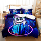 thumbnail image 1 of Marshmallow dj Bedding Set Bed Set Aldult Kid Bedroom Duvetcover Sets Hip Hop, 1 of 5