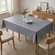 thumbnail image 3 of Mantel De Hule Mesa Rectangular Diseño Liso 140x220cm gris, 3 of 4