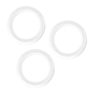 Magideal - Anillos De Corona De Espuma Forma De Corona De Espuma Círculos De Espuma Elegantes Anillos Redondos Para Fiesta Pascua Día De San Valentín Proyectos D 300Mm