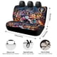 thumbnail image 2 of Villanos-theme Car Rear Seat Covers Back Elastic Flexible Car Seat Covers Decorative Fits Most Cars 120x59x76cm, 2 of 6