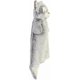 thumbnail image 3 of Peluche Aurora Snuggly Cuddlers Luvster Rocko Grey 40 cm, 3 of 6