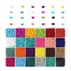thumbnail image 4 of 14400 Piezas De Cuentas De Vidrio, Cuentas Espaciadoras Sueltas Para Pulseras De Bricolaje, Fabricación De Joyas, 4 of 5