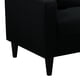 thumbnail image 3 of Sofa New Retro 3CG Felpa 00 Negro, 3 of 6