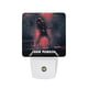 thumbnail image 1 of Eddie Munson Luz nocturna LED con sensor de anochecer a amanecer para dormitorio, baño, pasillo, escaleras - Lámpara LED nocturna de enchufe, 0.5W - 1 pieza, 1 of 6