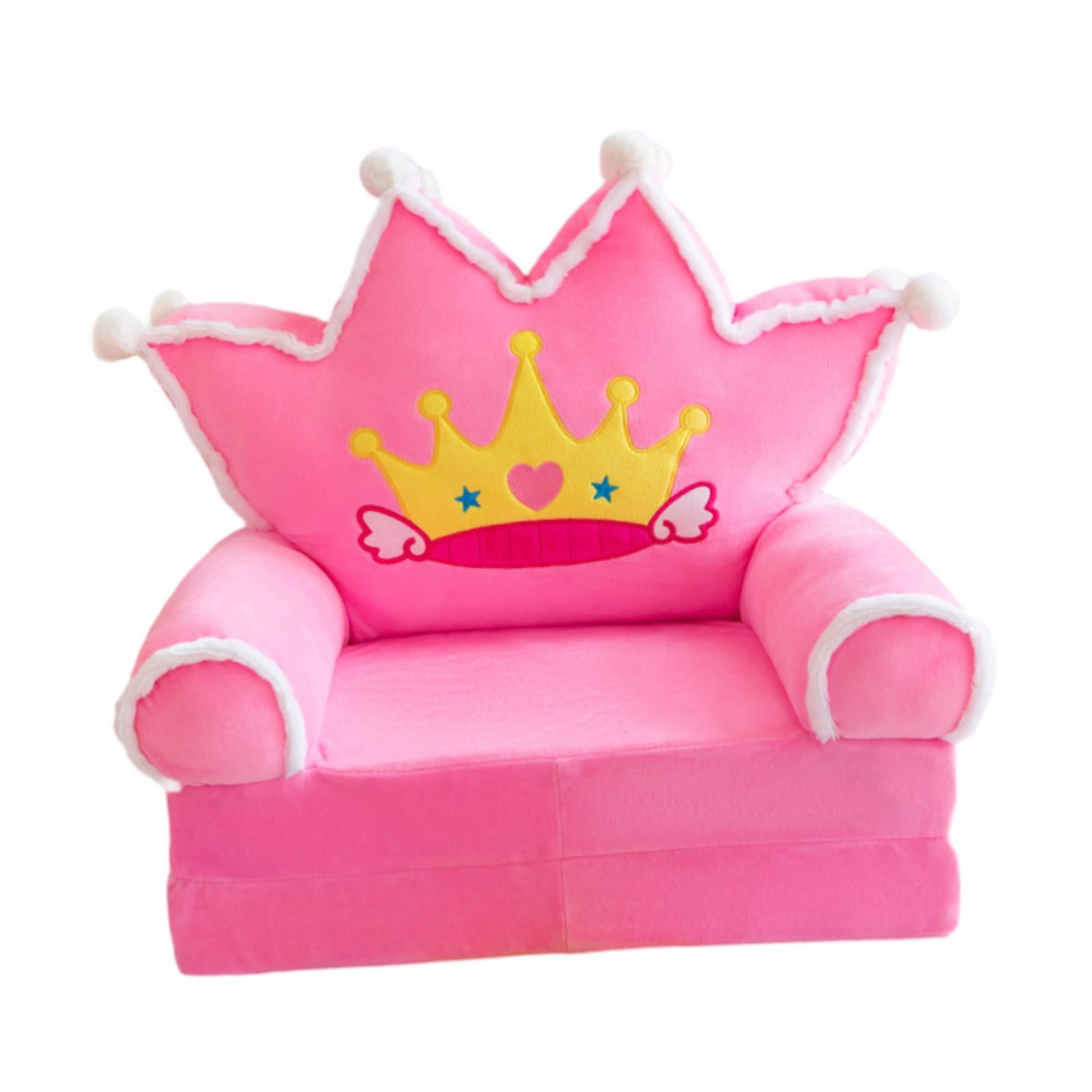 Magideal - Sofá Cama Plegable Para Niños, Sillón Plegable, Bonito Sillón De Princesa Suave Y Lavable, Silla Plegable Para En La Sala De Juegos De Los , 50cmx80cm