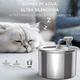 thumbnail image 5 of Fuente Filtro Bebedero Agua Gato Perros Acero Inoxidable 2l, 5 of 6