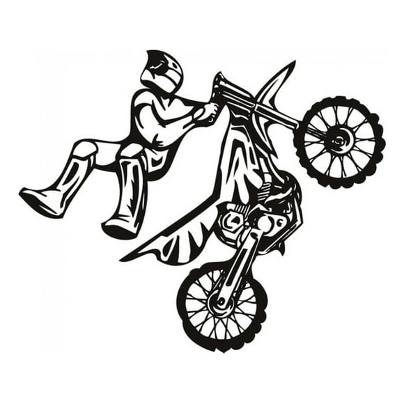 Decomural Stunt Bike Motocross Motorbike WS-15341