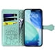 thumbnail image 2 of Funda Cartera FOXDOCK para iPhone 17 Pro Max , Flip PU con Relieve de Gatos y Perros, Tarjetero y Soporte, 2 of 6