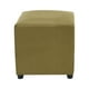 thumbnail image 1 of Pouf Cali 1c Felpa 30 Verde Musgo, 1 of 4