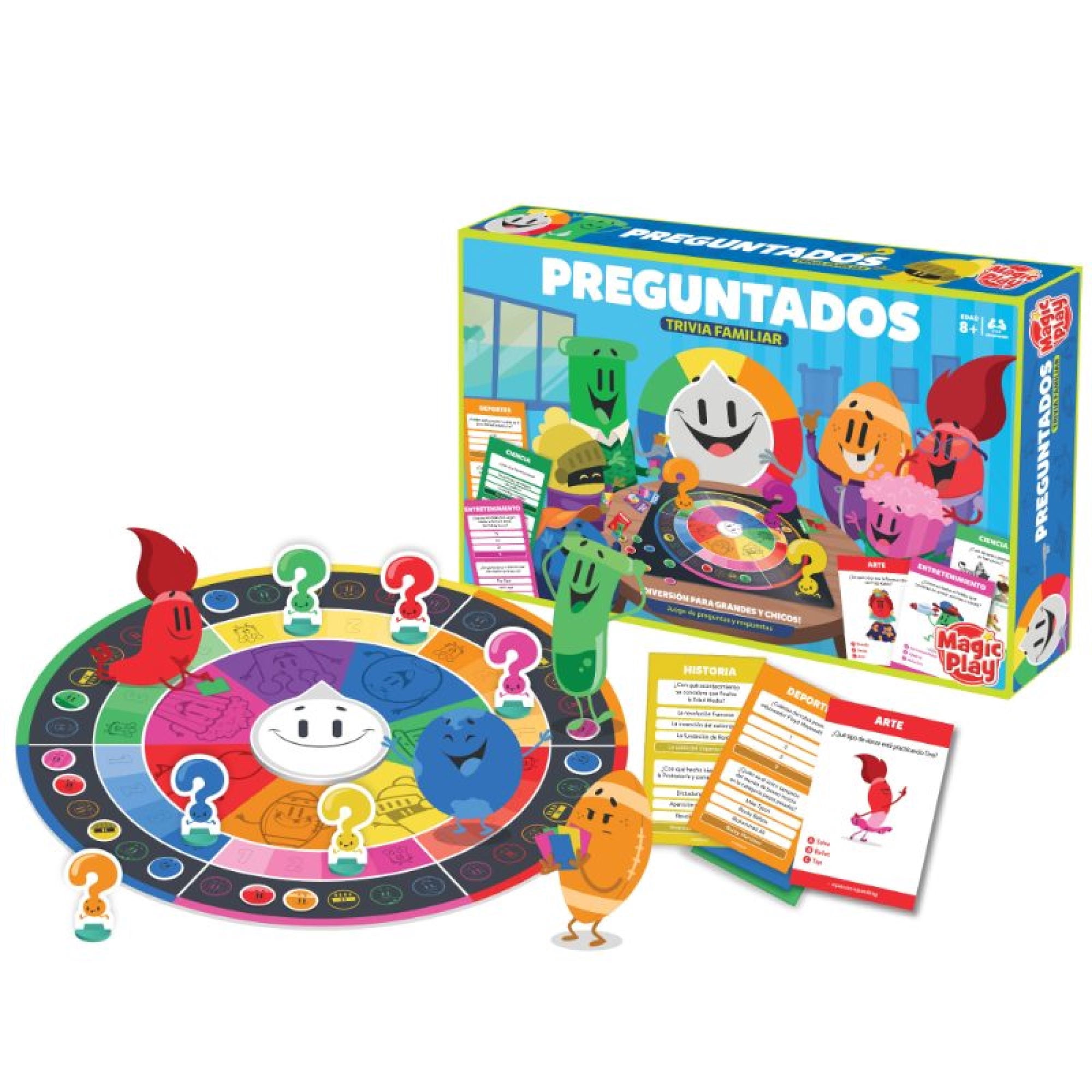 Juego de Mesa Preguntados Familiar