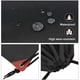 thumbnail image 4 of Bolsa deportiva con cordón para mujer y hombre, impermeable, para gimnasio, grande, resistente al agua, con bolsillo exterior con cremallera., 4 of 7