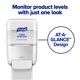thumbnail image 3 of Dispensador de desinfectante para manos Purell ES4 Manual 1200 ml blanco, 3 of 7