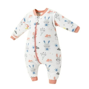 Kivara - Saquito De Dormir Bebe Con Pie Tog 2.5 Pijama Saco Dormir Multicolor M