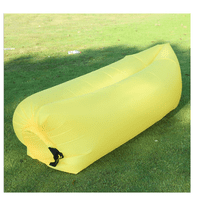 Genérico - Sofá Inflable Portátil Tumbona Banano Camping Aire Libre Amarillo