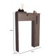 thumbnail image 5 of Mueble Organizador 1 Puerta + Organizador De Baño Wc 9002Sb-9006S Café Smoke - Blanco, 5 of 6