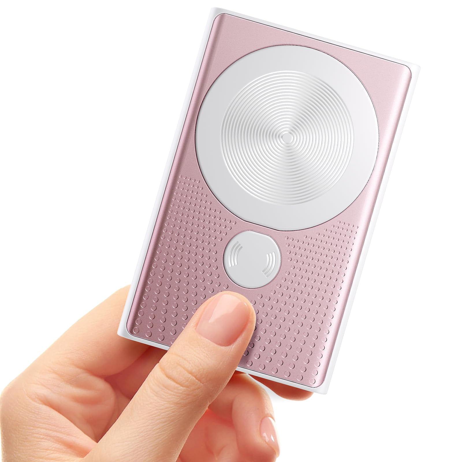 Batería Externa Inalámbrica Kesguar Magnetic De 10000 Mah, 22,5 W Pd, Color Rosa