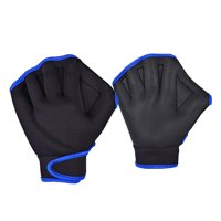 Magideal - 1 Par De Paletas De Mano Para Natación, Guantes De Natación Con Aletas De Mano Para Natación, Paletas De Mano Para Entrenamiento De Natación Para Surf Negro 18Cmx19Cm