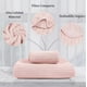thumbnail image 3 of Juego De 2 Toallas De Baño Rosa, 3 of 3