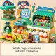 thumbnail image 2 of Set Juego de Supermercado Infantil 71 Piezas, 2 of 4