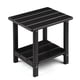 thumbnail image 1 of Mesa auxiliar exterior Apolimi Adirondack 42 x 32 x 42 cm de 2 niveles, 1 of 8