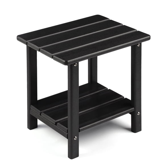 Mesa auxiliar exterior Apolimi Adirondack 42 x 32 x 42 cm de 2 niveles