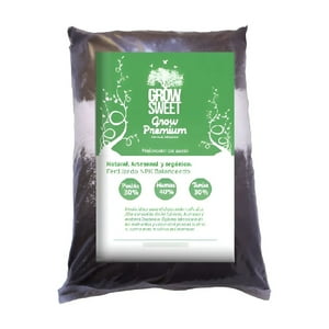 Grow Sweet - Sustrato Orgánico Premium 7 Litros Con Humus, Turba Y Perlita