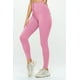 thumbnail image 1 of Leggings de Yoga de Moda Moldeadores de Cuerpo Rosa L, 1 of 2