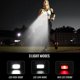 thumbnail image 2 of Luces Molrebe recargables con clip para correr, paquete de 2 unidades, luz estroboscópica roja, 2 of 7