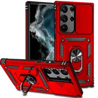 Estuche Gangxun Para Samsung Galaxy S23 Ultra, Soporte Giratorio 360°, Estilo Mecánico Y Magnético