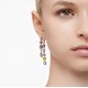 thumbnail image 5 of Pendientes Swarovski Gema Drop asimétricos multicolores, 5 of 6