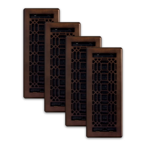 Rejilla de Piso Decorativa NGH412-RB 10.2 x 30.5 cm Bronce