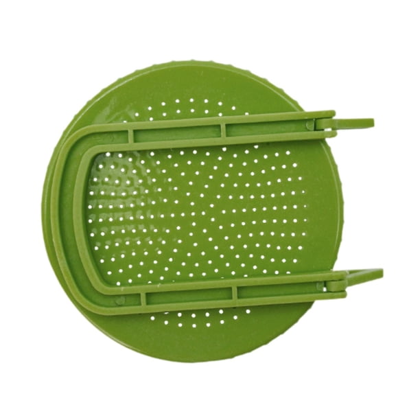 Kit de germinación ideal con tapa para germinación, kit multifuncional para cultivar brotes de soja, germinador para brócoli en frascos de boca ancha